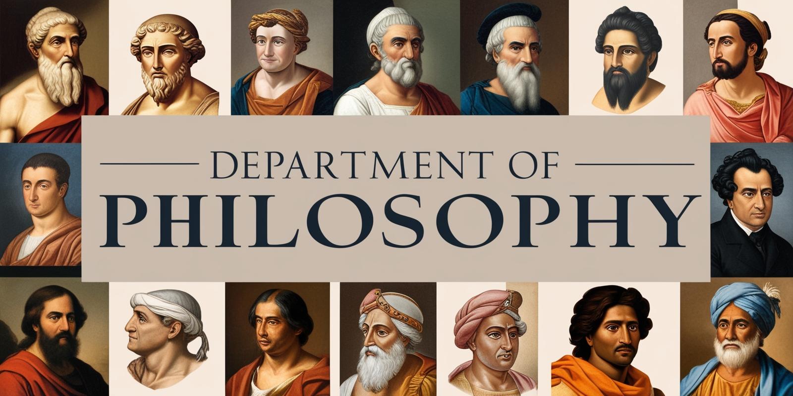Department of Philosophy Header
