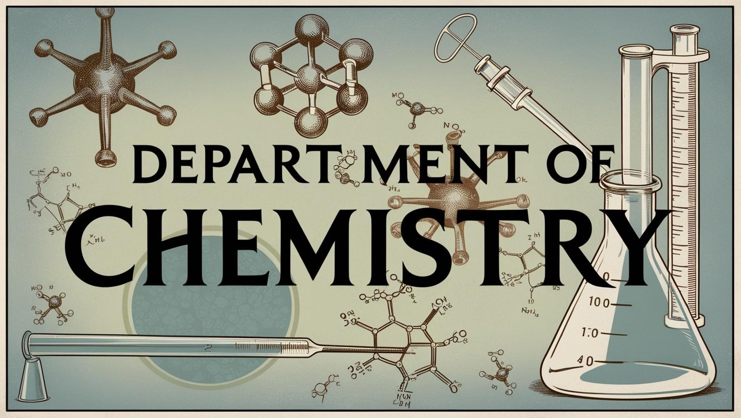 Department of chemistry Header