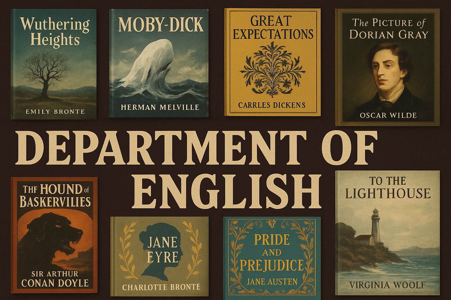 Department of english Header