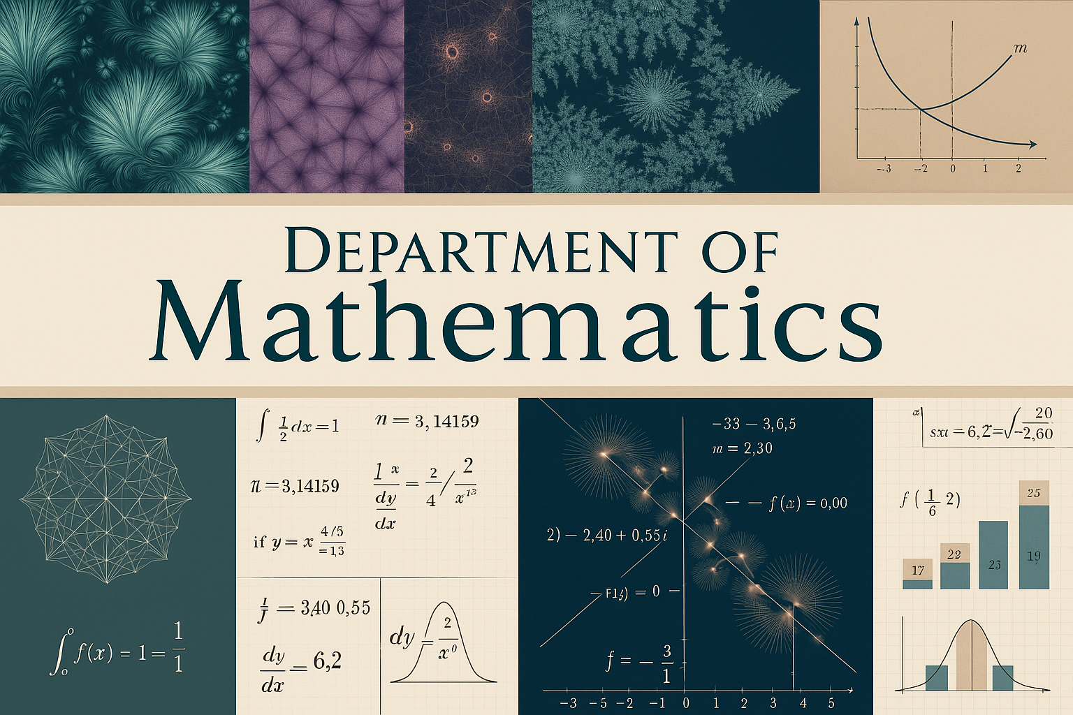 Department of mathematics Header