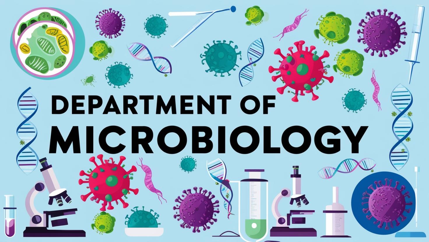 Department of Microbiology Header