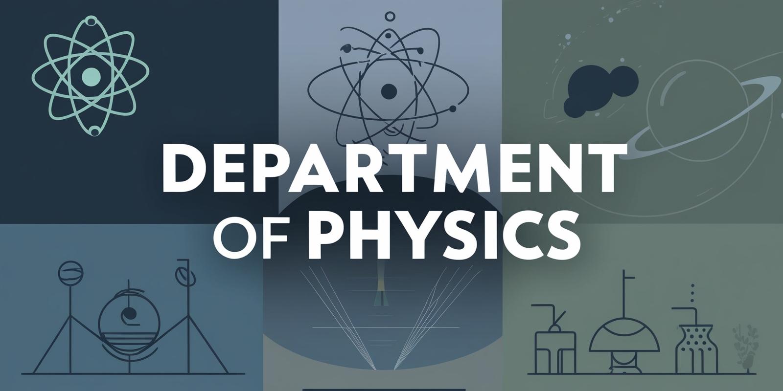 Department of physics Header